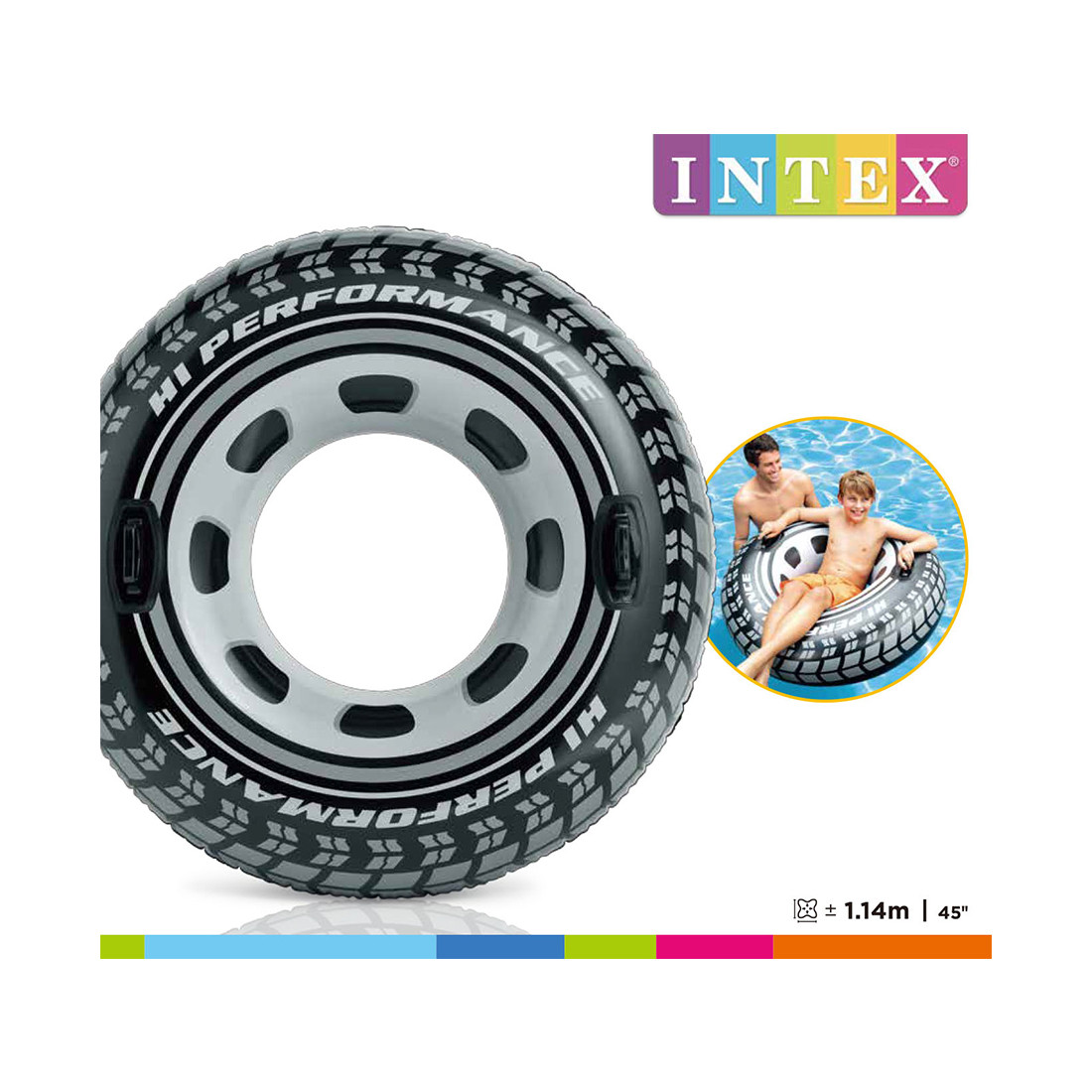Надувной круг для плавания Intex 56268NP