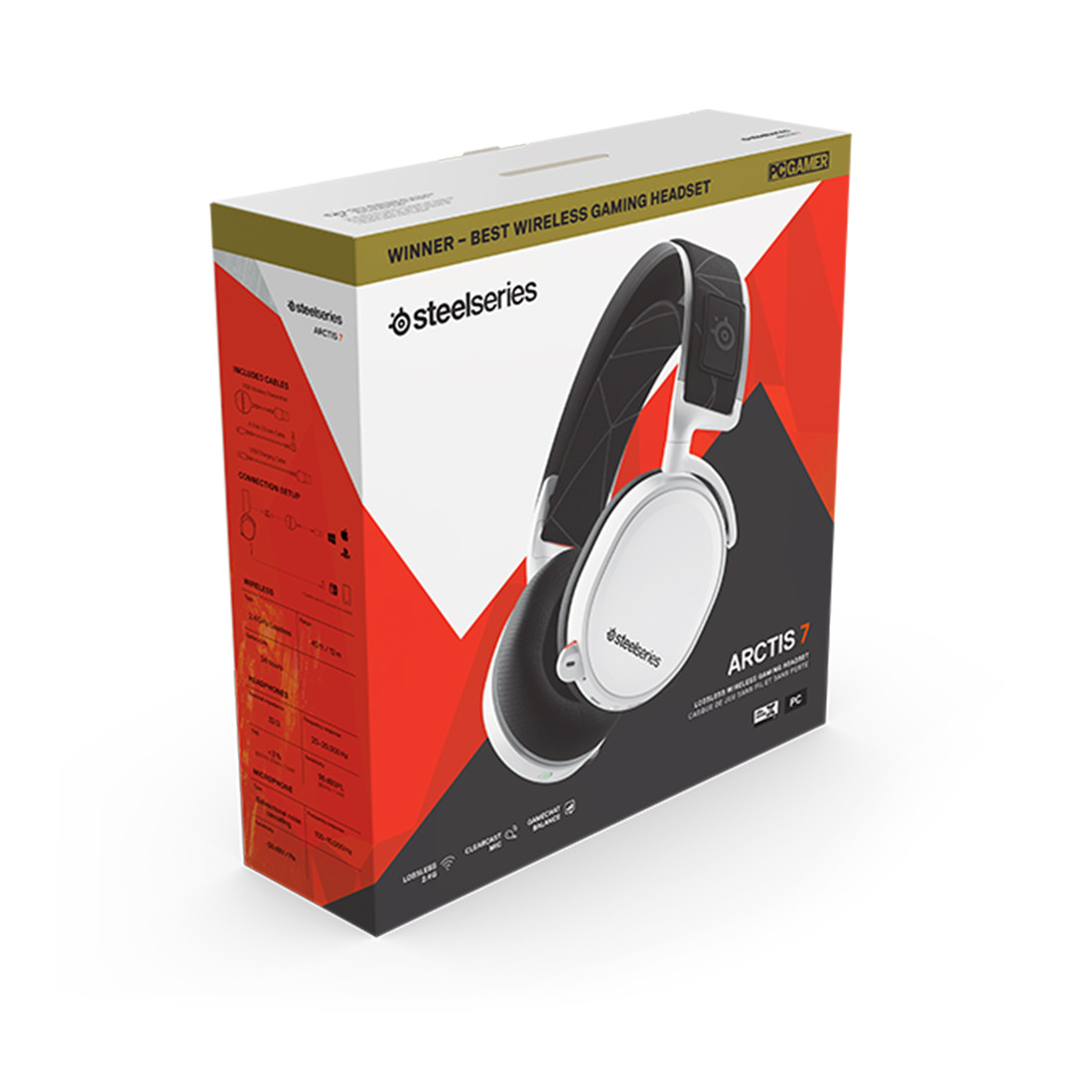 Гарнитура Steelseries Arctis 7 White