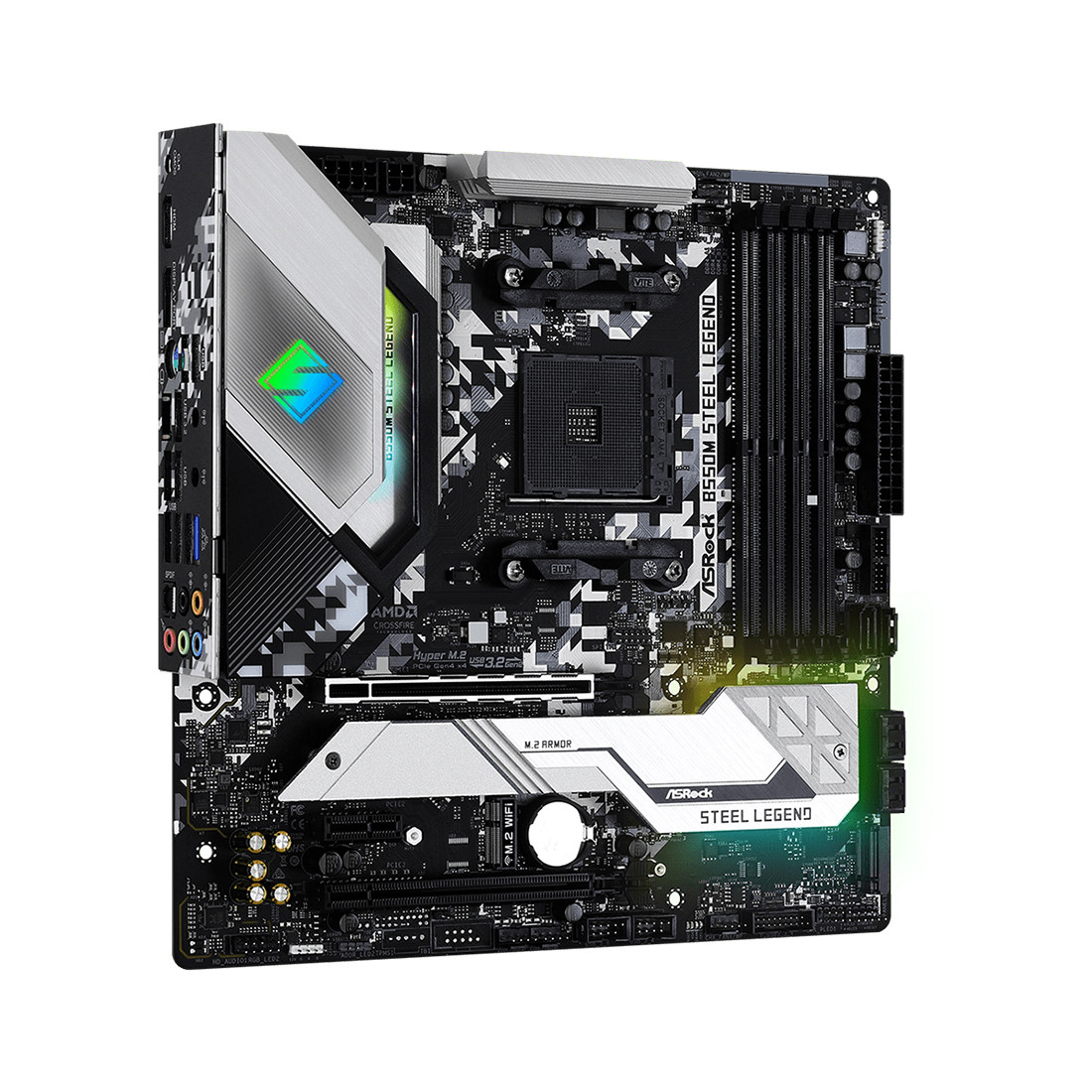 Материнская плата ASRock B550M STEEL LEGEND