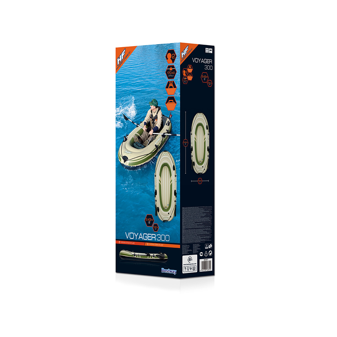 Лодка надувная Bestway 65051