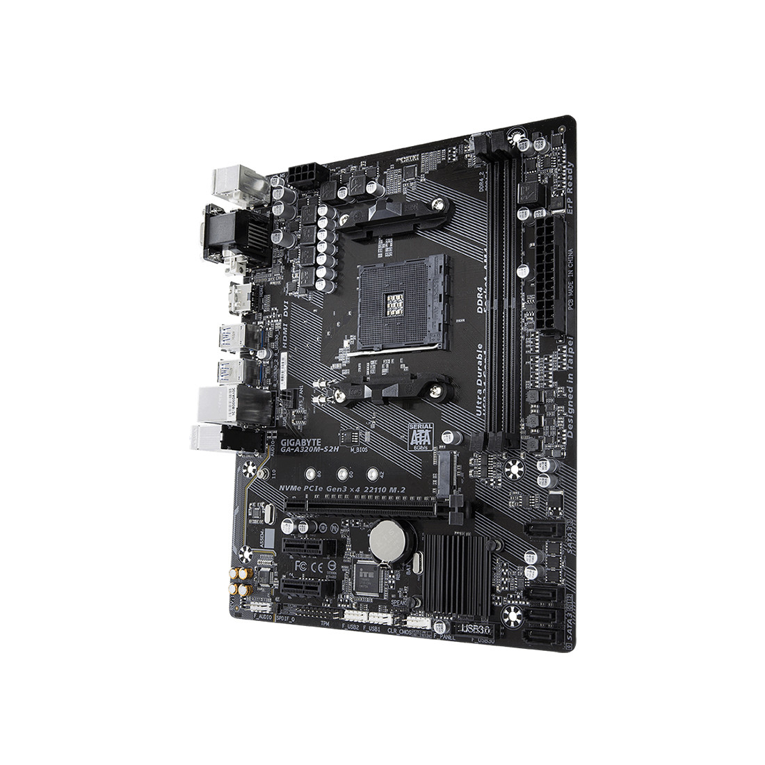 Материнская плата Gigabyte GA-A320M-S2H