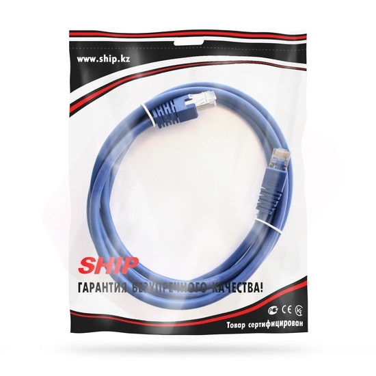 Патч Корд SHIP Cat.6 FTP RJ-45 3 м S7025BL0300-P