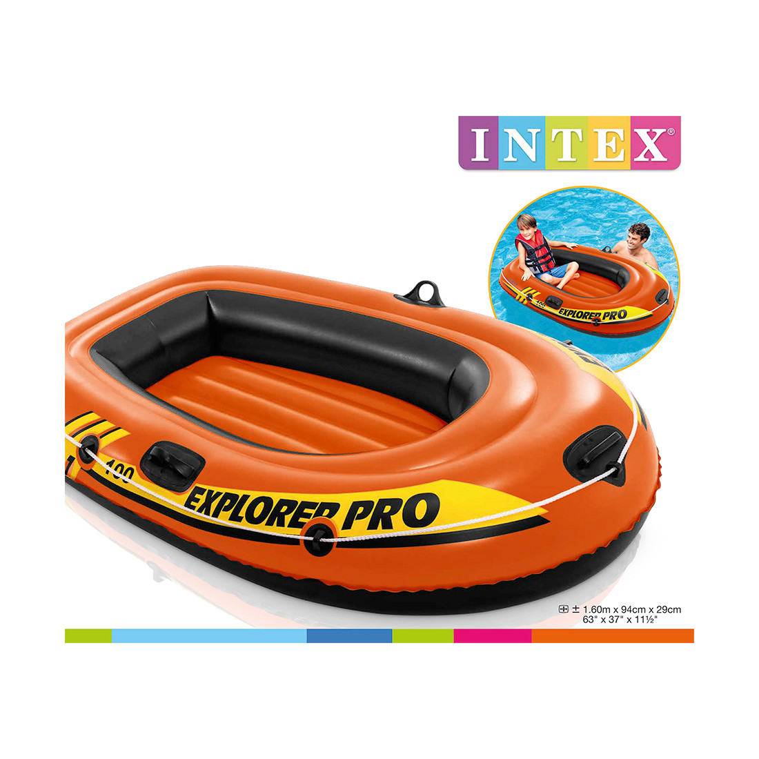 Лодка надувная Intex 58355NP