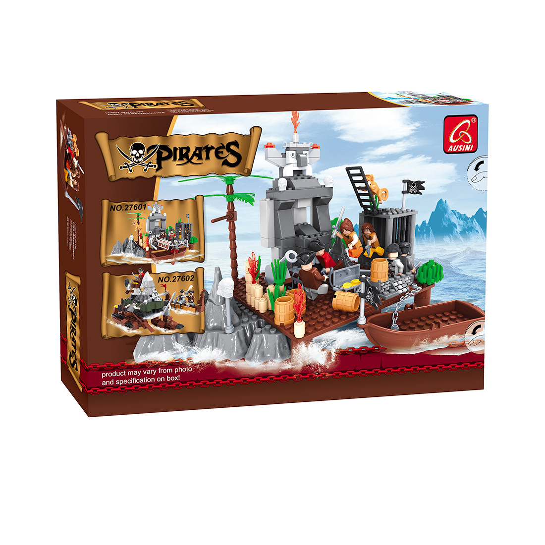 Игровой конструктор Ausini 27601 ПИРАТЫ