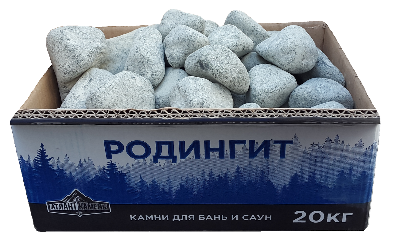 Камни для банных печей родингит 20 кг - фото 2 - id-p86716824