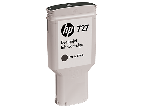 HP C1Q12A Картридж матово-черный HP 727 для Designjet T1500/ T920 / T2500 300 мл