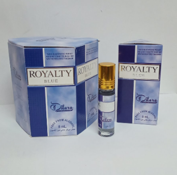 Парфюмерные масла Dilara Collection ROYALTY BLUE (for Men) oil 8 ml