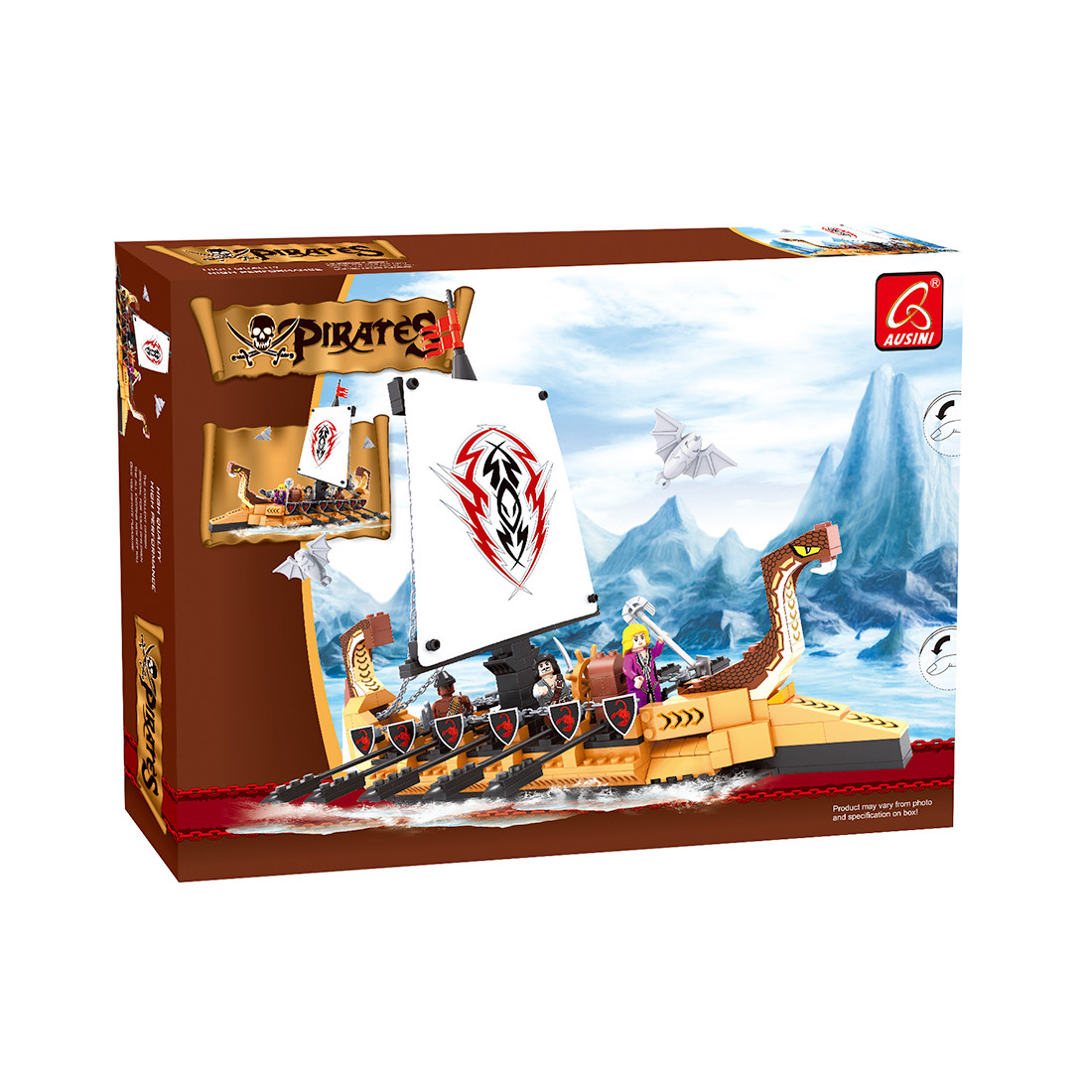 Игровой конструктор Ausini 27705 ПИРАТЫ
