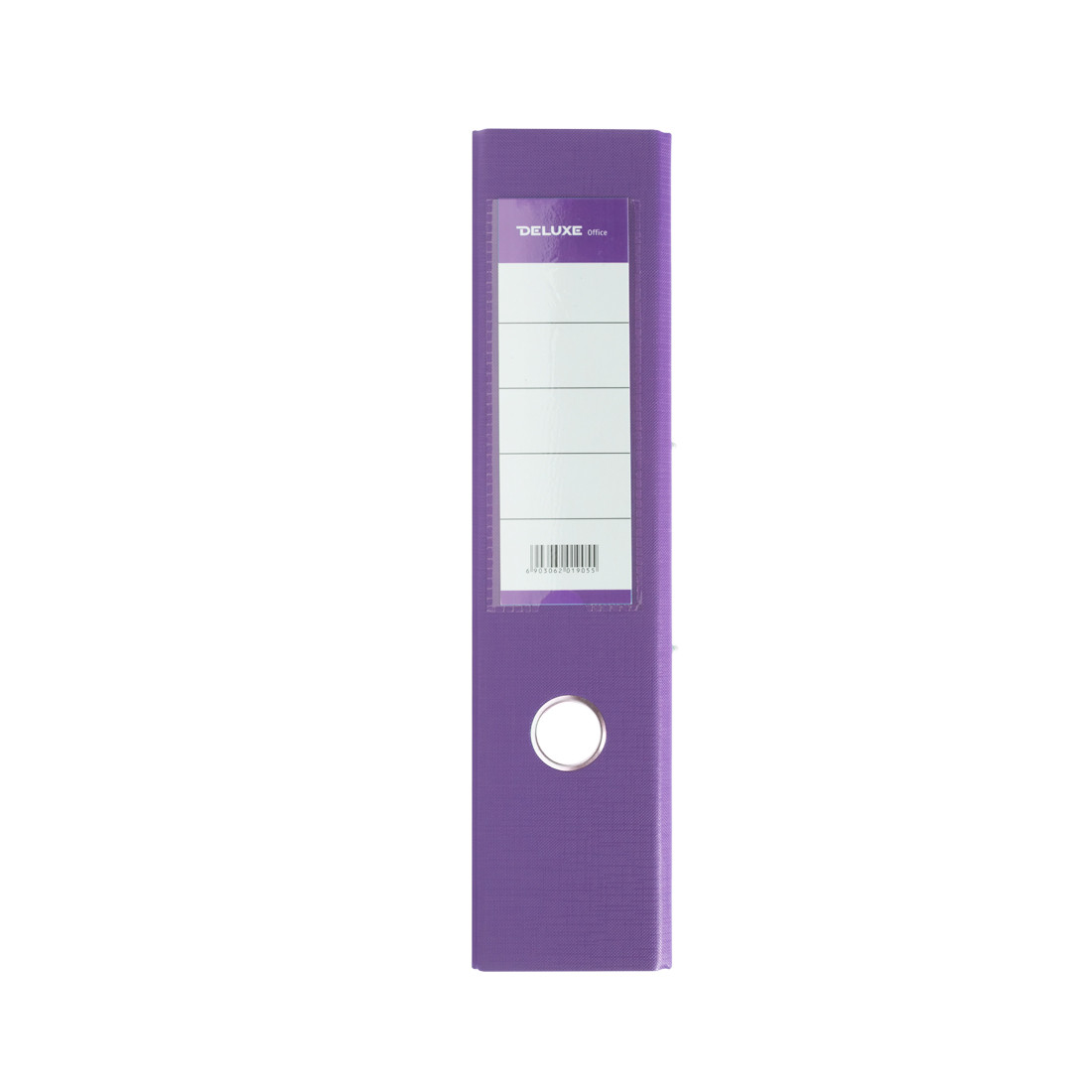 Папка–регистратор Deluxe с арочным механизмом, Office 3-PE1 (3" PURPLE), А4, 70 мм, фиолетовый