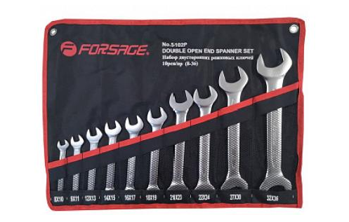 Набор инструментов Forsage F-5102P New 10 предметов - фото 1 - id-p86980822