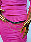 Женское розовое мини платье с пояском, фото 2