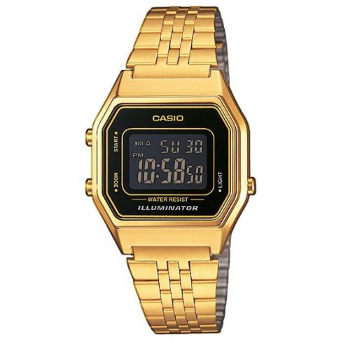 Электронные наручные часы Casio LA-680WEGA-1B. Оригинал 100%. Классика. Kaspi RED. Рассрочка, фото 1