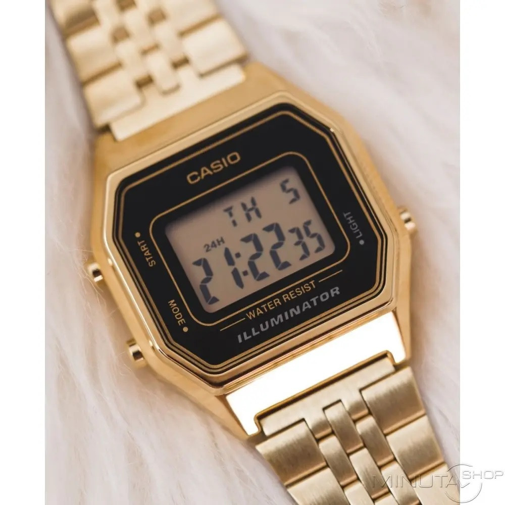 Электронные наручные часы Casio LA-680WEGA-1B. Оригинал 100%. Классика. Kaspi RED. Рассрочка - фото 3 - id-p86985133
