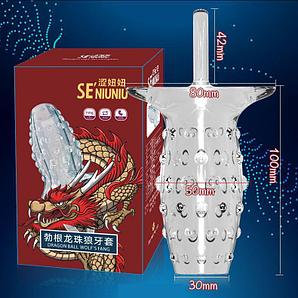 Насадка на член с открытым верхом.