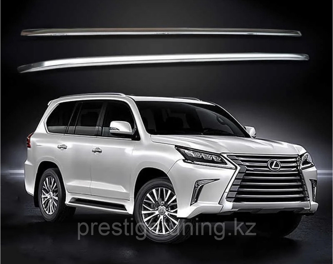 Рейлинги продольные (интегрированные) на Lexus LX570 / LX450D 2016-21 - фото 10 - id-p47814087