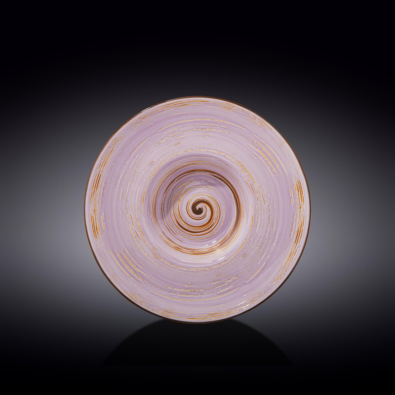 Тарелка глубокая Wilmax Spiral Lavender 24 см