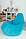 Кресло-мешок "Груша" Велюр, бирюзовый, XL, фото 3