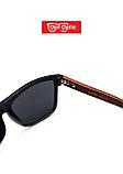 Очки солнцезащитные Polarized с бамбуковыми дужками, фото 4
