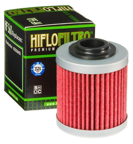 HF560 Фильтр масляный BRP Can-Am HIFLO