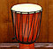 Музыкальный инструмент барабан джембе "Классика" 60х25х25 см. 2929608, фото 2