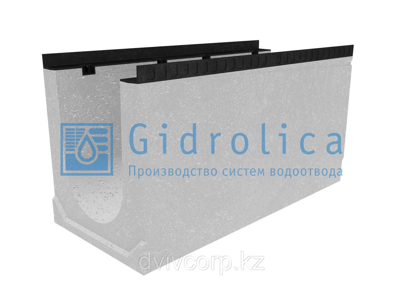 Лоток водоотводный бетонный коробчатый (СО-300мм), с уклоном 0,5%  КUу 100.44(30).54(47) - BGМ, № 18