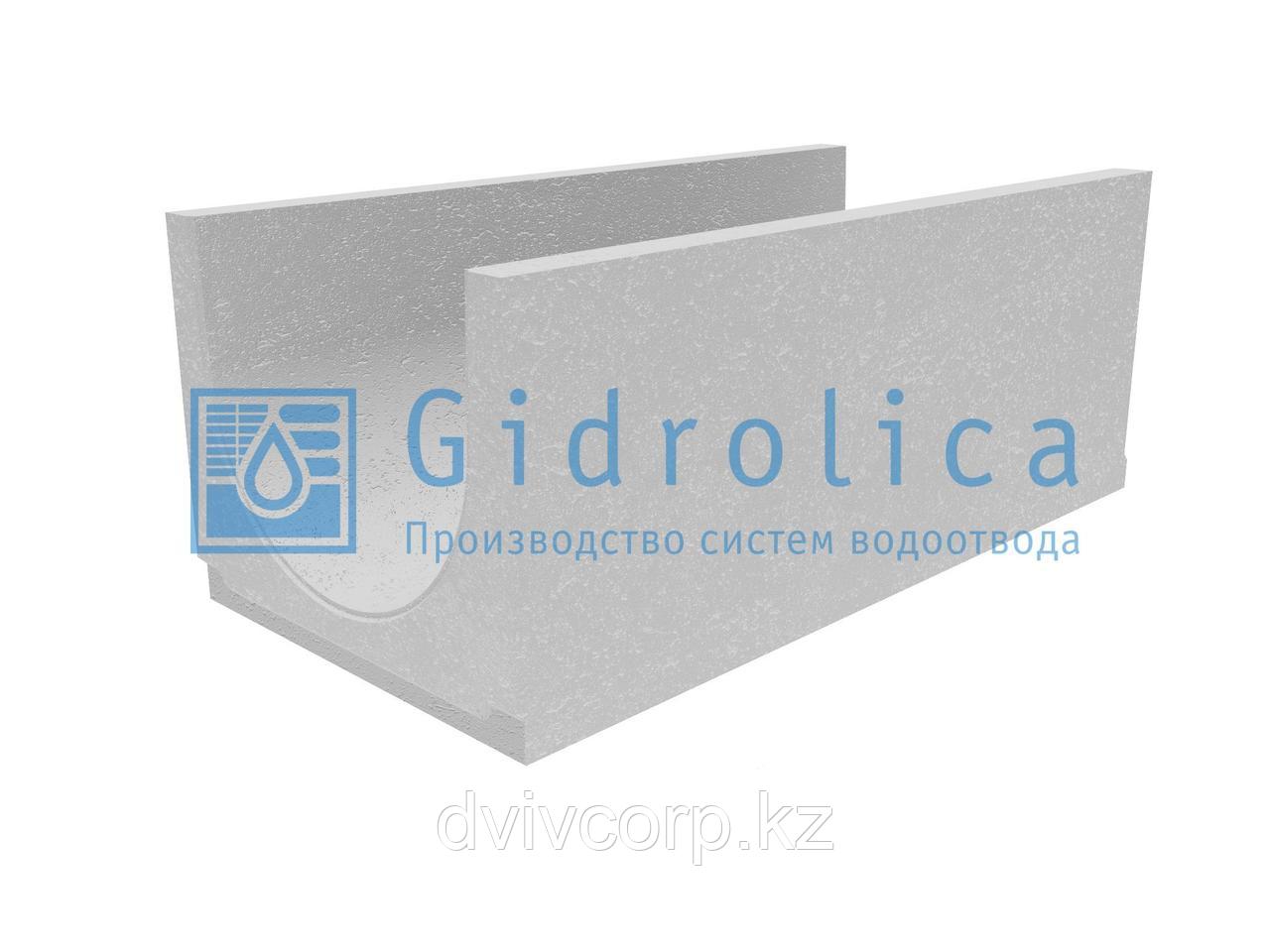 Лоток водоотводный бетонный коробчатый (СО-400мм), с уклоном 0,5%  КUу 100.49,4(40).40(33) - BGU, № 1
