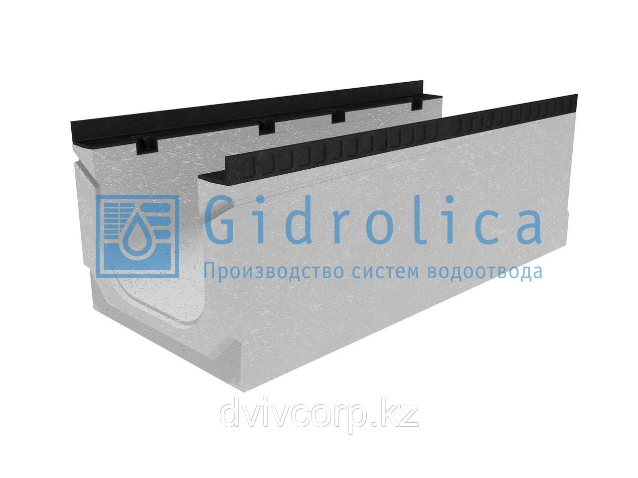 Лоток водоотводный бетонный коробчатый (СО-300мм), с уклоном 0,5%  КПу 100.44(30).37,5(30,5) - BGМ-F, № 13