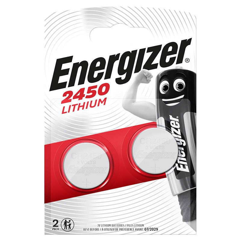 Батарейка Energizer CR 2450, 2шт