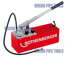 Аппарат для опрессовки систем отопления и водоснабжения Rothenberger RP 50