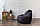 Кресло-мешок "Груша" Велюр, чёрно-серый, XL, фото 2