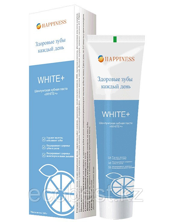 Шенлунгская зубная паста White+, Happiness