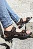 Мужские классические сандалии коричневого цвета из натуральной кожи - Сделано в Турция, фото 5