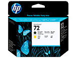 HP C9384A Печатающая головка черная матовая и желтая HP 72 для DesignJet T1100/Т1100ps/Т610