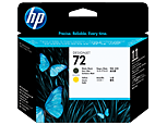 HP C9384A Печатающая головка черная матовая и желтая HP 72 для DesignJet T1100/Т1100ps/Т610 - фото 1 - id-p10429391