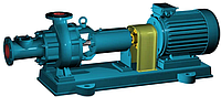 Насос фекальный СМ 80-50-200 с д 15 кВт агрегат