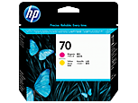 HP C9406A Печатающая головка пурпурная и желтая HP 70 для Designjet Z5200, Z2100, Z3100, Z5400, Z3200