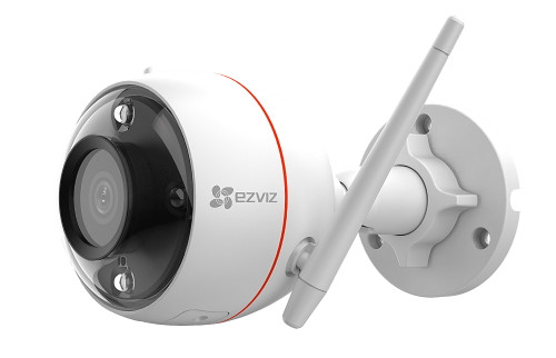 C3W Color Night Pro - 4MP Уличная цилиндрическая IP/Wi-Fi-камера с фиксированным объективом, дуплекс-аудио,