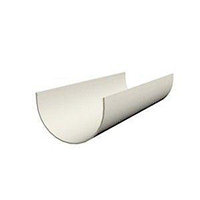 Желоб белый 3м (D-125мм) POLIVENT