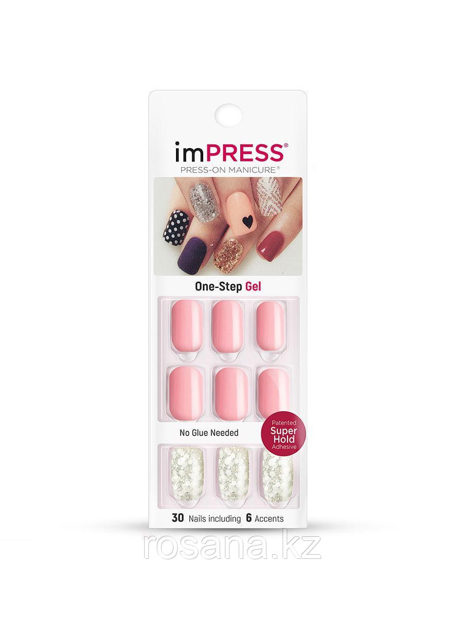 Kiss Broadway Твердый лак Импресс Маникюр "Париж", длина короткая Impress Manicure BIPD010