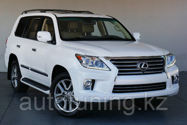 Решетка радиатора на LEXUS LX570 2012-2015 (рестайлинг) - фото 1 - id-p87013617