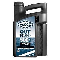 YACCO OUTBOARD 500 4T 25W40 для 4-х тактных подвесных лодочных двигателей