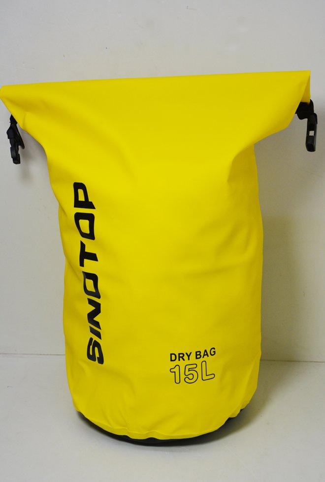 Водонепроницаемый рюкзак Sinotop Dry Bag 15L. (Жёлтый)