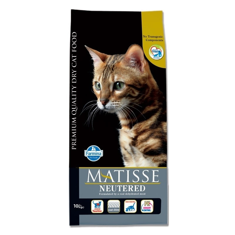 Matisse для стерилизованных кошек и кастрированных котов, с курицей