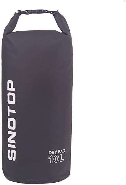 Водонепроницаемый рюкзак Sinotop Dry Bag 10L. (Чёрный) - фото 1 - id-p87018191