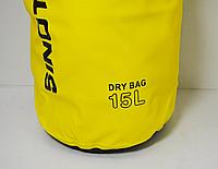 Водонепроницаемый рюкзак Sinotop Dry Bag 15L. (Жёлтый), фото 3