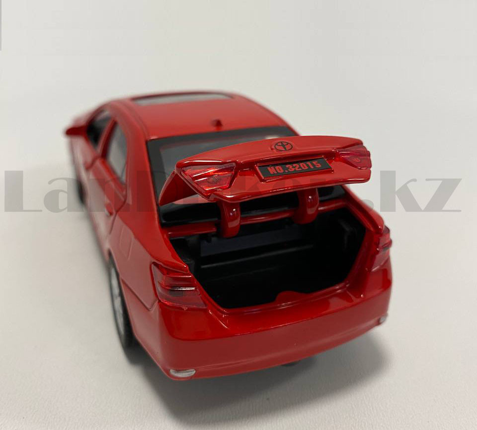 Игрушка детская машинка металлическая с свето-звуковым эффектом Die-Cast Metal Model Car 1:32 красная - фото 2 - id-p87018151