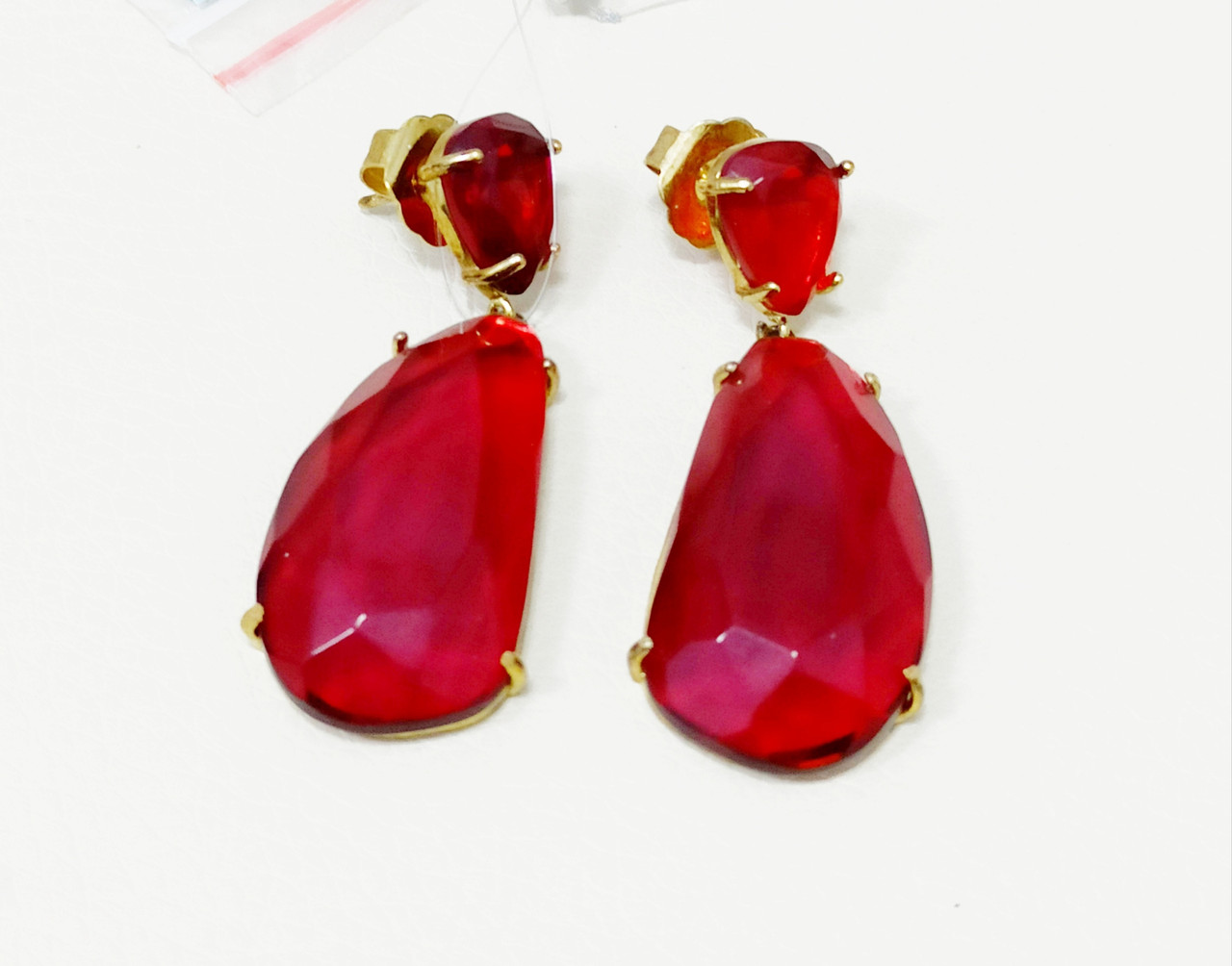 Серьги с кварцем