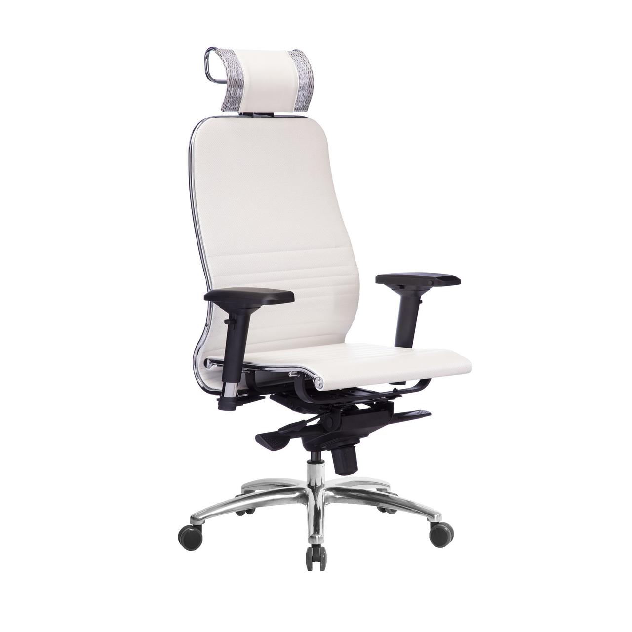 Кресло офисное Samurai K-3.04 Белый Лебедь