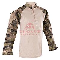 Тактическая рубашка TRU-SPEC TRU® 1/4 Zip Combat Shirt (A-TACS) 50/50 Cordura® NyCo Ripstop (A-TACS AU)