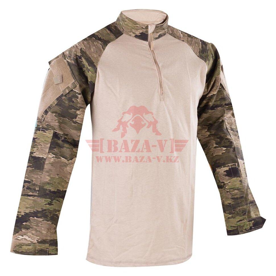 Тактическая рубашка TRU-SPEC TRU® 1/4 Zip Combat Shirt (A-TACS) 50/50 Cordura® NyCo Ripstop (A-TACS FG)